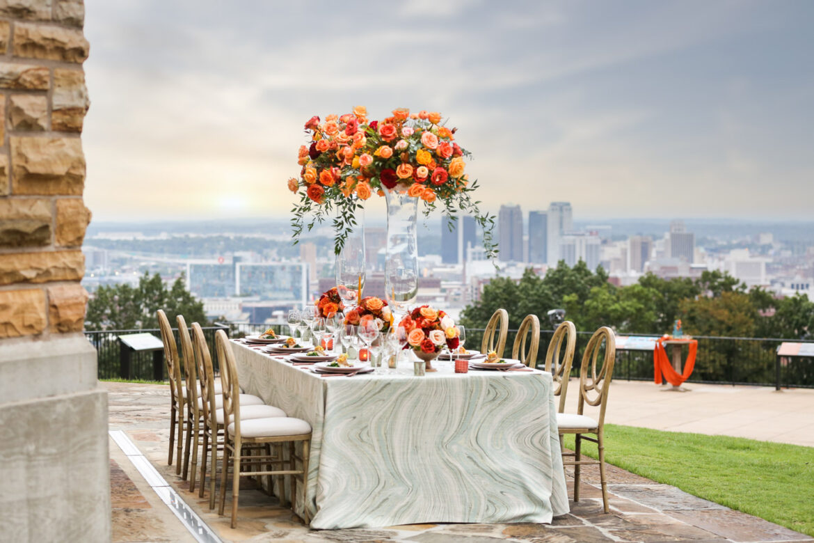 Alabama Weddings Tablescape | Vulcan Park