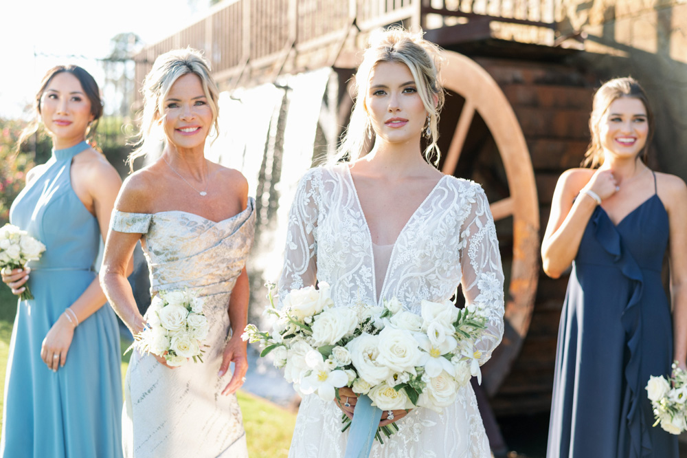 The wedding party gathers at Ross Bridge Golf Resort and Spa for this style feature photographed by Piper Vine.