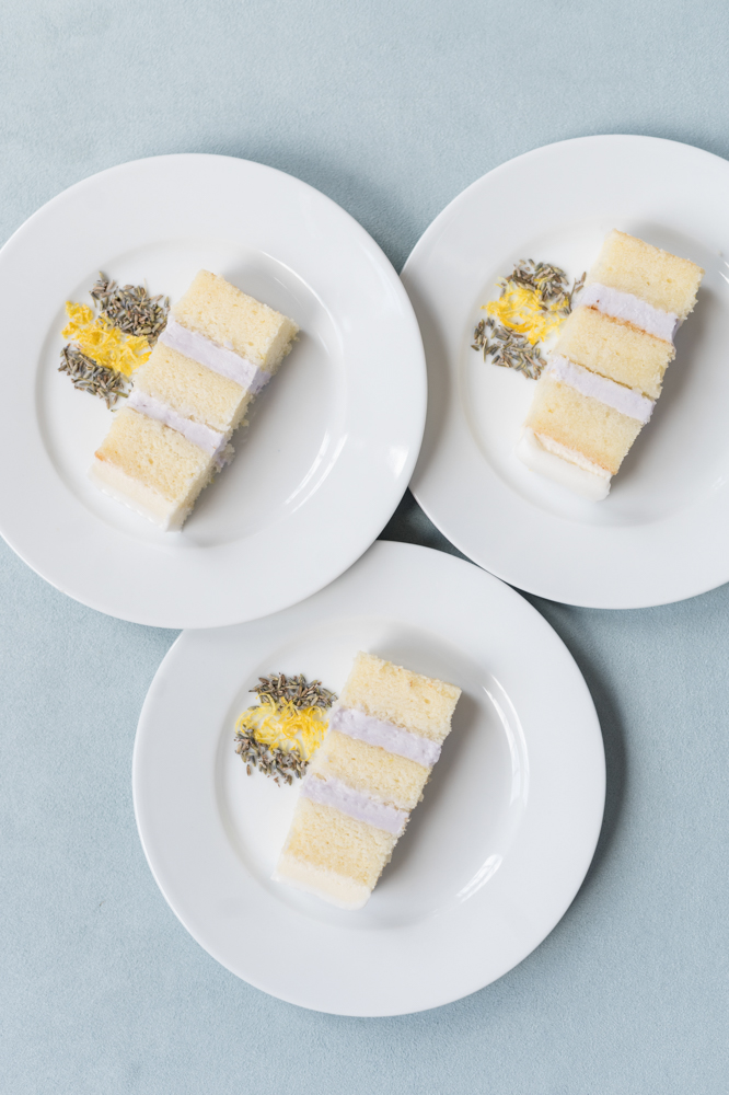 Sugar & Stems presents beautiful cake slices for a Southern wedding.