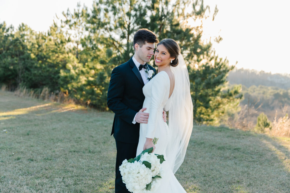 Whitney Diane Thornton & Houston Paul Hollis on their wedding day.