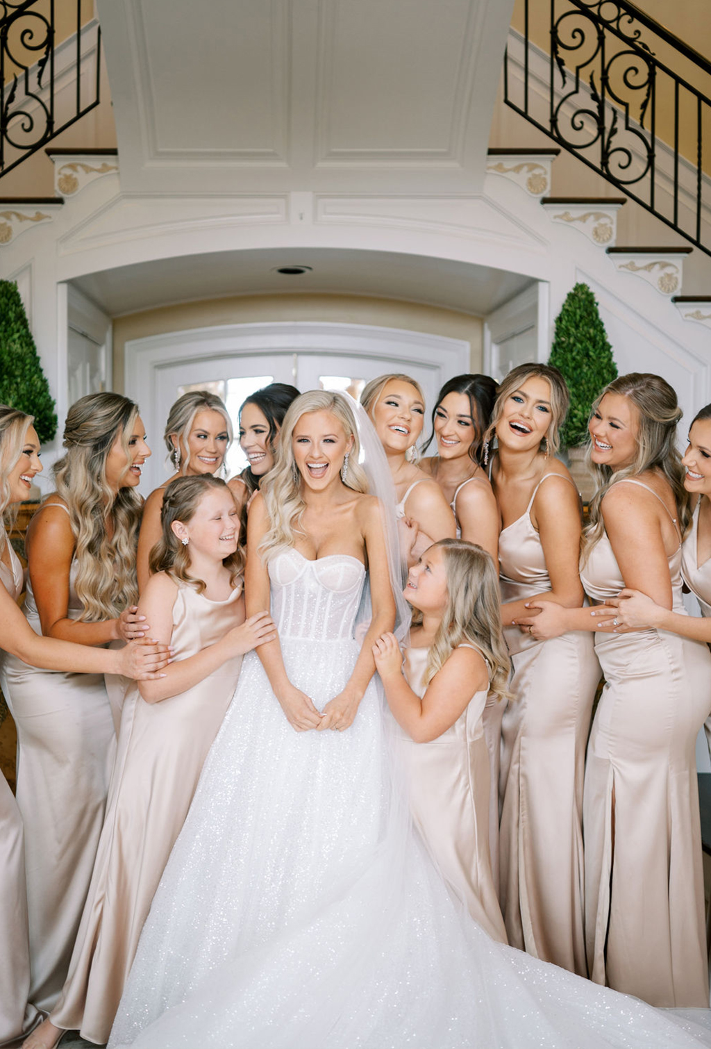 Southern bridal party