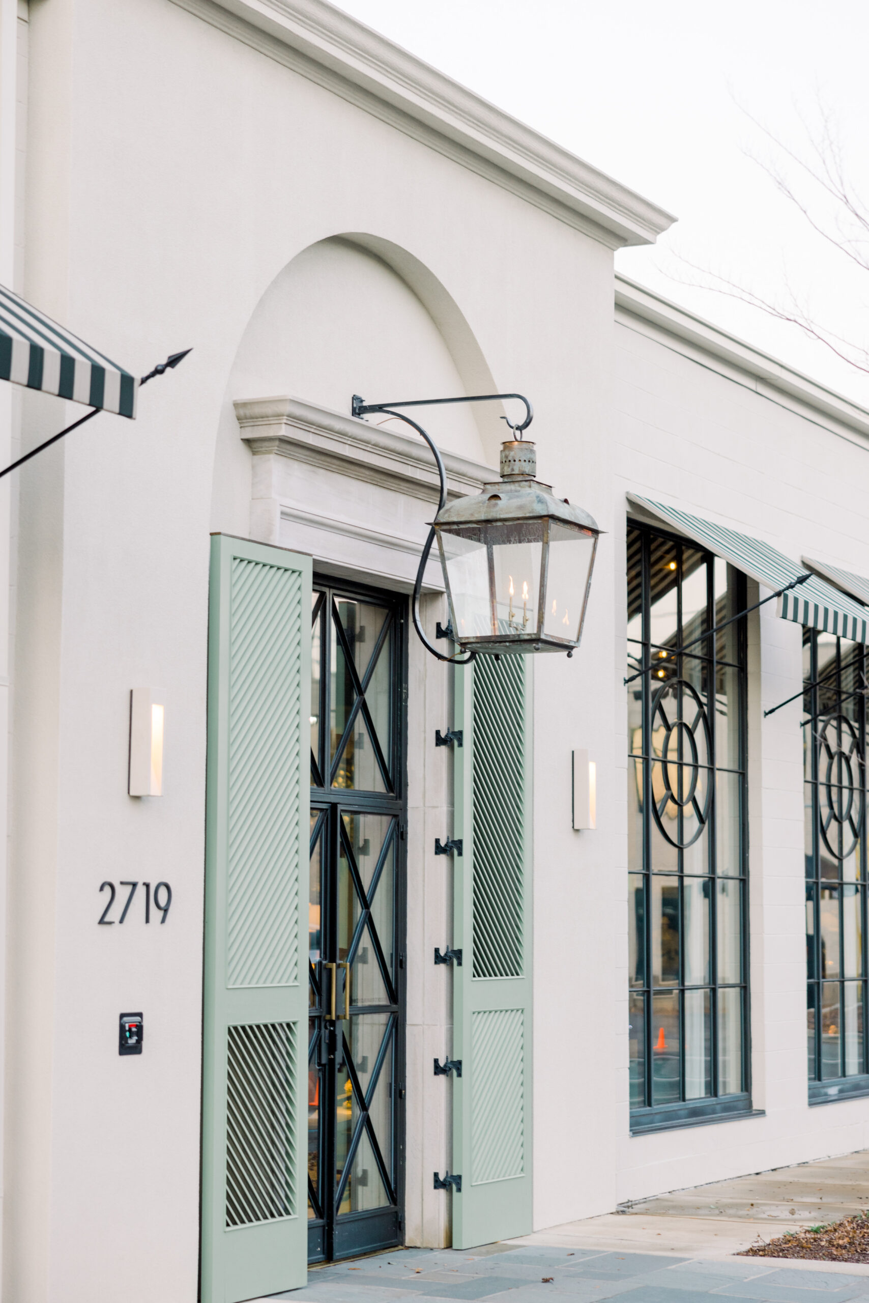 The exterior of The Farrell is photographed before the Alabama Weddings party in Homewood.